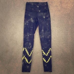 Electric Rose yoga pants. SMALL.